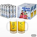 카스0.0제로 355ml 24캔 축구국가대표 싸인전용잔 2개증정