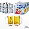 카스0.0제로 355ml 24캔 축구국가대표 싸인전용잔 2개증정