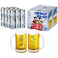 카스0.0제로 355ml 24캔 축구국가대표 싸인전용잔 2개증정