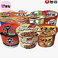 농심 큰사발 16개, 신라면,짜파게티,새우탕면등