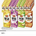 델몬트 드링크팩 과일주스 4종 1택 190ml x 48팩