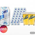 카스올제로(0.00) 330ml 24캔 무알콜 맥주맛 음료 +전용잔2개 증정 (카드)