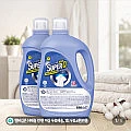 슈퍼딥큐 세탁세제 3L 2개입 딥클린 액체형 대용량 드럼용 일반용 통돌이 세탁기