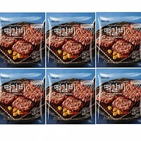 피코크 떡갈비 450gx6팩 (삼성/NH/스마일)