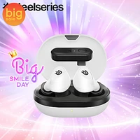 스틸시리즈 Arctis Gamebuds 화이트 게이밍 이어버즈 / 한국공식총판