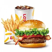 롯데리아 불고기베이컨버거·새우베이컨버거 세트 21%