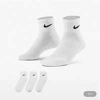 3켤레세트 나이키 단목 에브리데이 쿠션 크루양말