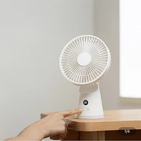 1+1 루메어 BLDC 탁상용 5단선풍기 무드등기능 3600mAh