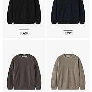 블론드나인 리브 니트