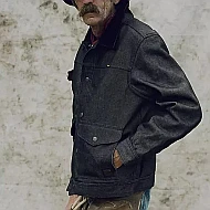 필슨 × 랭글러 콜라보레이션 워크 데님자켓 무관세딜 외 로아 콜라보레이션