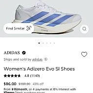 아디다스 EVO SL 등 추가 40%