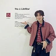 유니클로 JW앤더슨 집업블루종