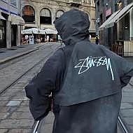 스투시 웨이브 다이 비치 쉘 자켓 28.9