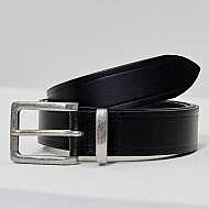 도프제이슨 미니멀 스퀘어 하드레더 벨트