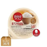 (코인딜) [CJ] 햇반 윤기가득쌀밥 210g x36개