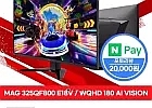 MSI MAG 325QF800 E18V 게이밍 WQHD 180 AI Vision 무결점