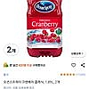 오션스프레이 크랜베리 클래식 주스 1.89L 2개