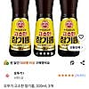 오뚜기 고소한 참기름, 320ml, 3개